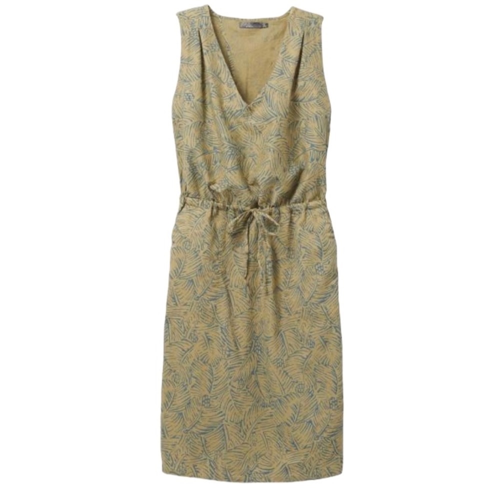 prAna Ecotropics Dress Cabana Straw‎ XL New without tag.
